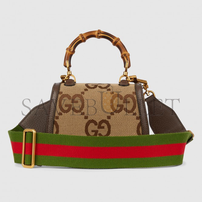 GUCCI BAMBOO 1947 JUMBO GG MINI BAG ‎686864 （17*12*7.5cm）